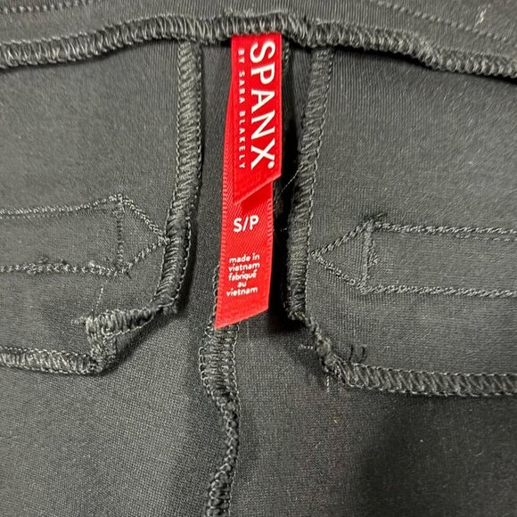 Spanx Women's The Perfect Black Pants Back Seam Skinny Size Small - Picture 9 of 10